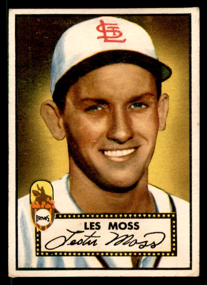 1952 Topps Baseball #143 Les Moss Browns VG-EX 558742
