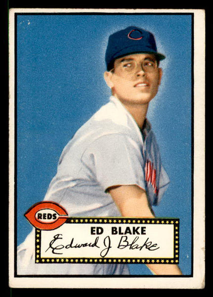 1952 Topps Baseball #144 Ed Blake Reds VG 558743