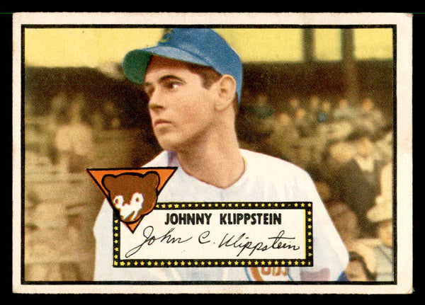 1952 Topps Baseball #148 Johnny Klippstein Cubs VG-EX 558749