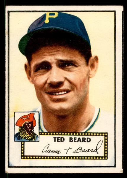 1952 Topps Baseball #150 Ted Beard Pirates VG-EX 558750