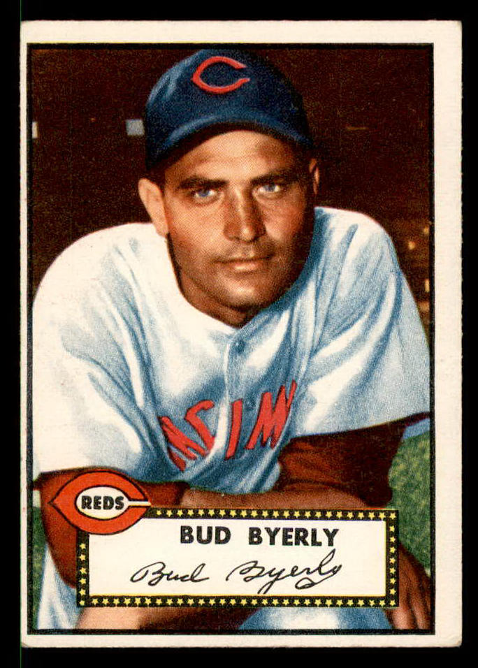 1952 Topps Baseball #161 Bud Byerly Reds VG-EX 558757