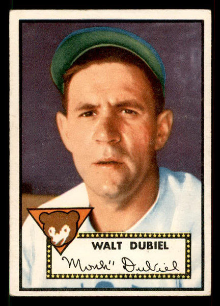 1952 Topps Baseball #164 Walt Dubiel Cubs VG-EX 558759
