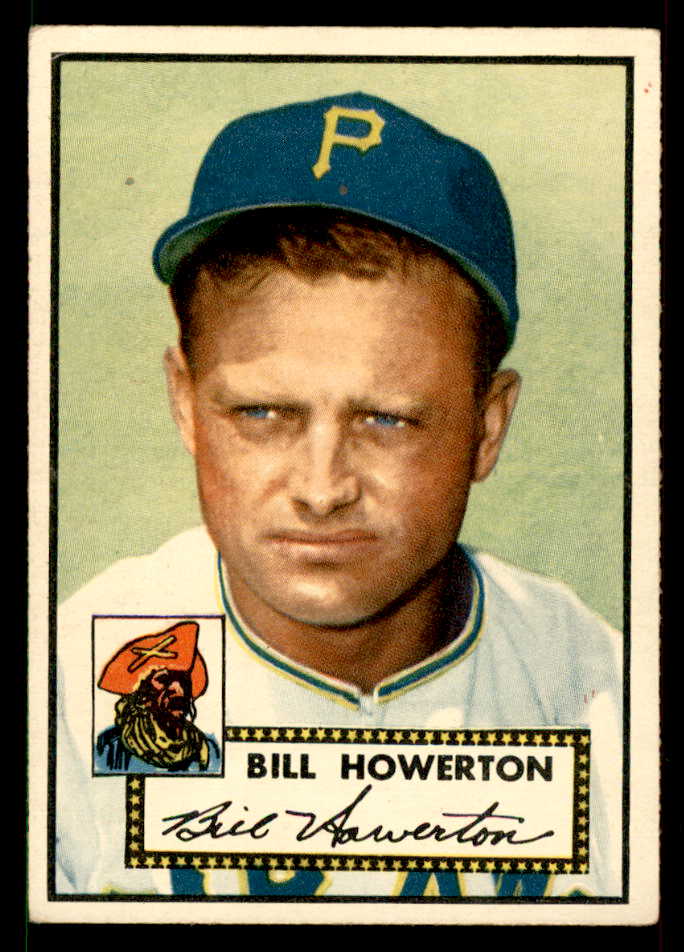 1952 Topps Baseball #167 Bill Howerton Pirates VG 558763