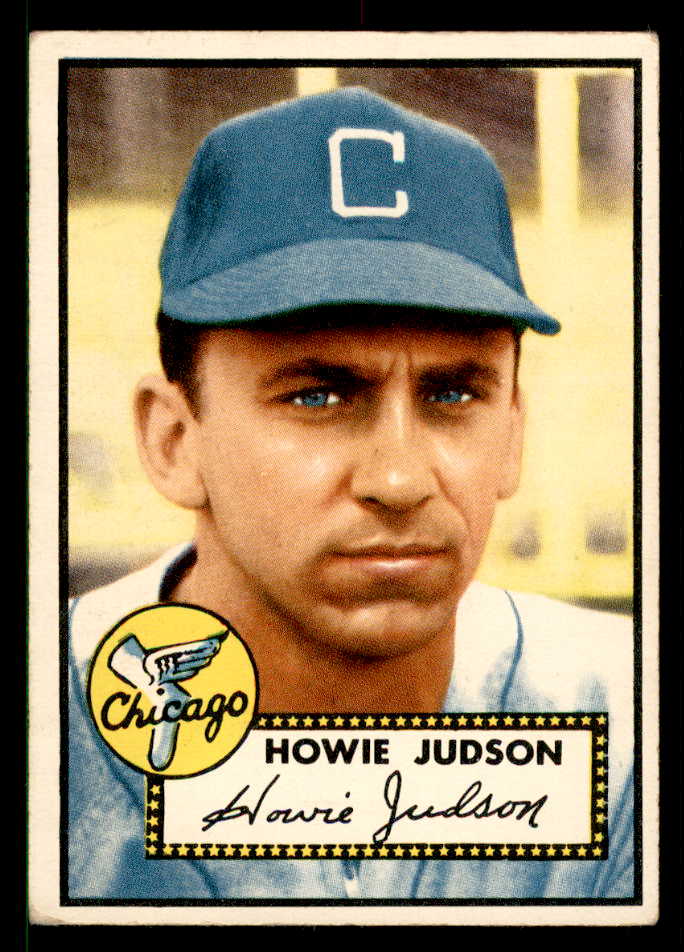1952 Topps Baseball #169 Howie Judson White Sox VG 558767