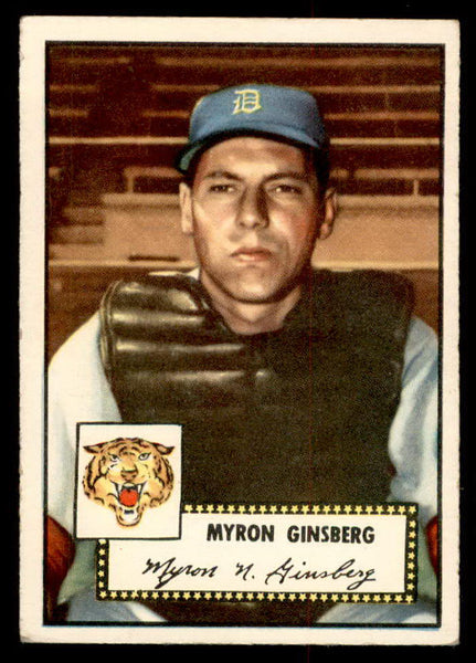 1952 Topps Baseball #192 Joe Ginsberg Tigers VG-EX 558778