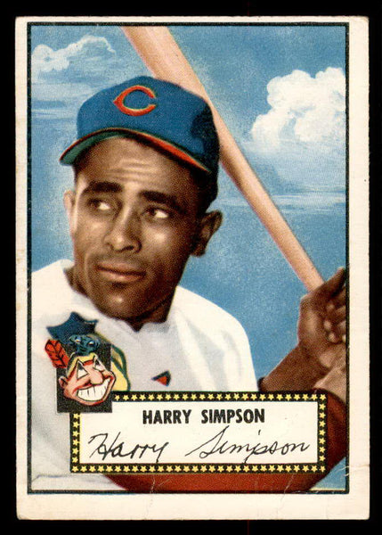 1952 Topps Baseball #193 Harry Simpson Indians GD-VG 558780