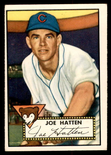 1952 Topps Baseball #194 Joe Hatten Cubs VG-EX 558782