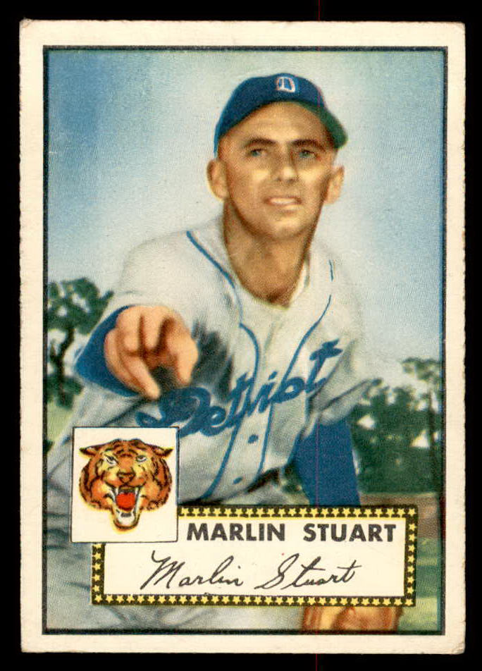1952 Topps Baseball #208 Marlin Stuart Tigers VG-EX 558800