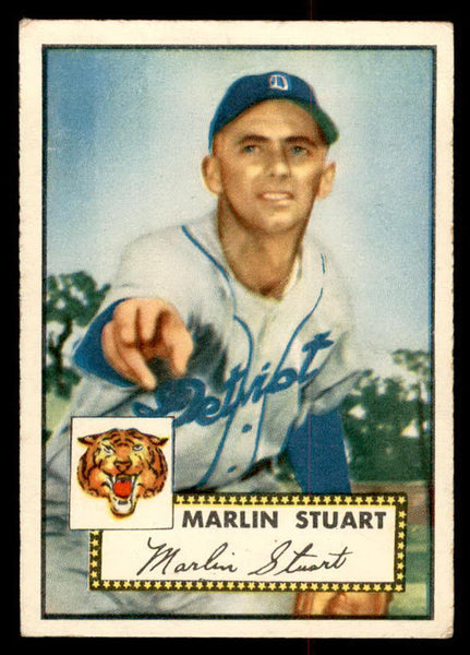 1952 Topps Baseball #208 Marlin Stuart Tigers VG-EX 558800