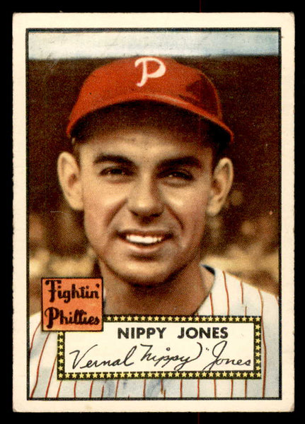1952 Topps Baseball #213 Nippy Jones Phillies GD-VG 558806