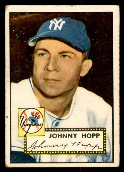 1952 Topps Baseball #214 Johnny Hopp Yankees GD-VG 558807
