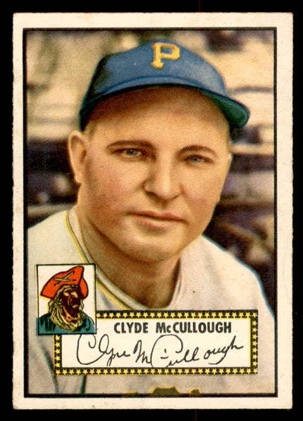 1952 Topps Baseball #218 Clyde Mccullough Pirates GD-VG 558812