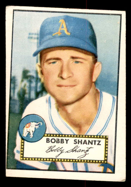 1952 Topps Baseball #219 Bobby Shantz A's VG 558813