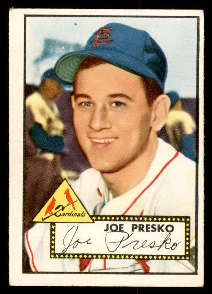 1952 Topps Baseball #220 Joe Presko Cardinals VG-EX 558814