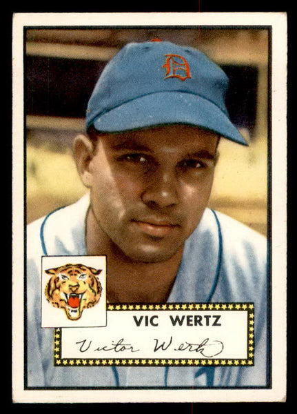 1952 Topps Baseball #244 Vic Wertz Tigers VG-EX 558846
