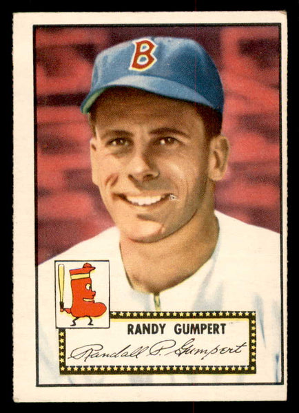 1952 Topps Baseball #247 Randy Gumpert Red Sox VG-EX 558849