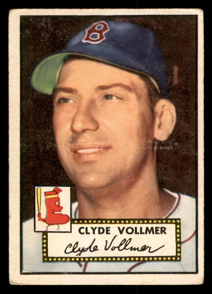 1952 Topps Baseball #255 Clyde Vollmer Red Sox GD-VG 558856