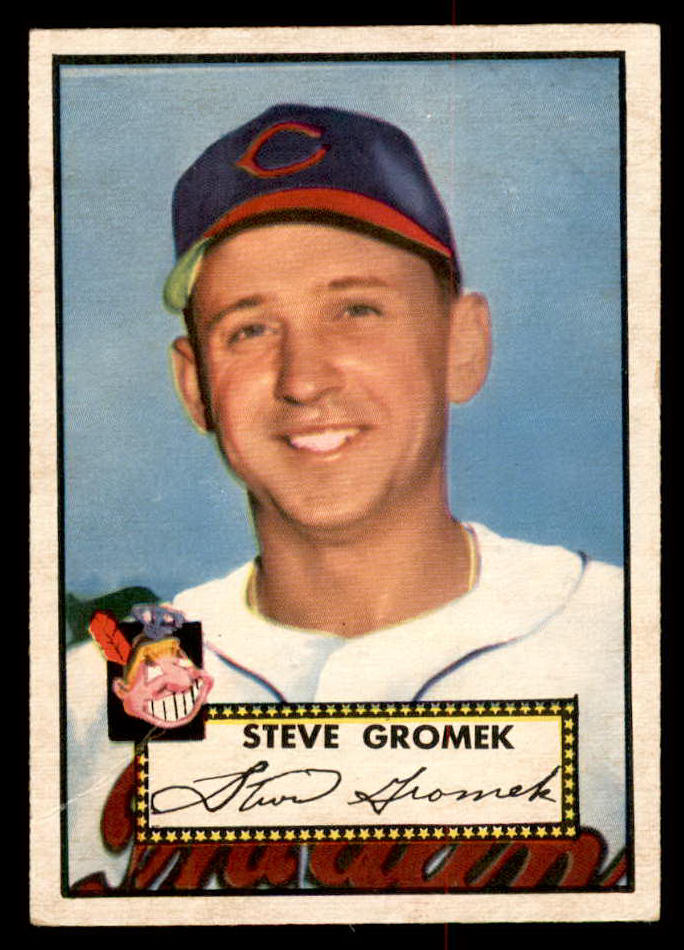 1952 Topps Baseball #258 Steve Gromek Indians VG 558858
