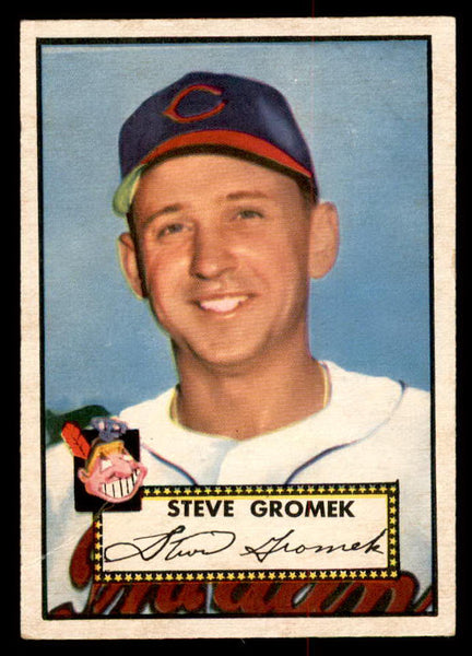 1952 Topps Baseball #258 Steve Gromek Indians VG 558858