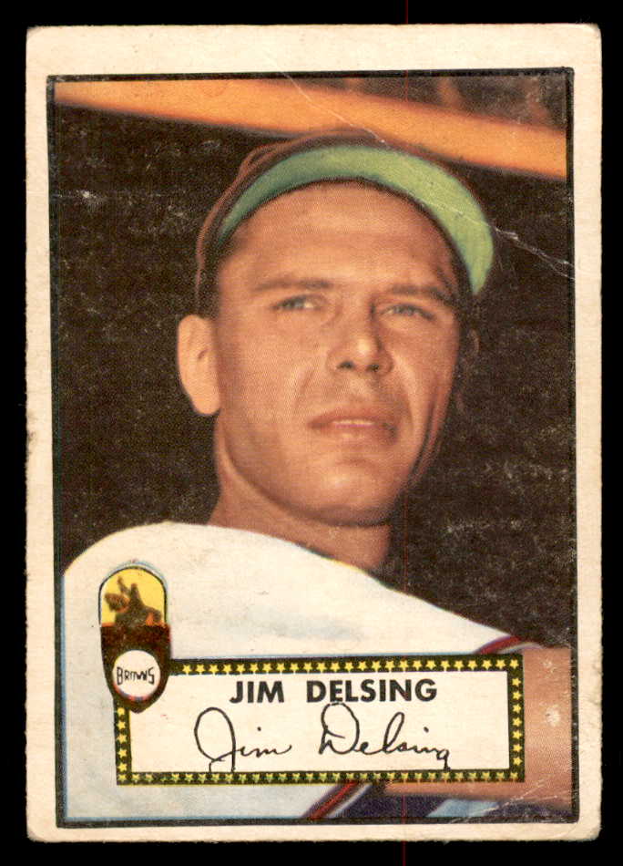 1952 Topps Baseball #271 Jim Delsing Browns GD-VG 558862