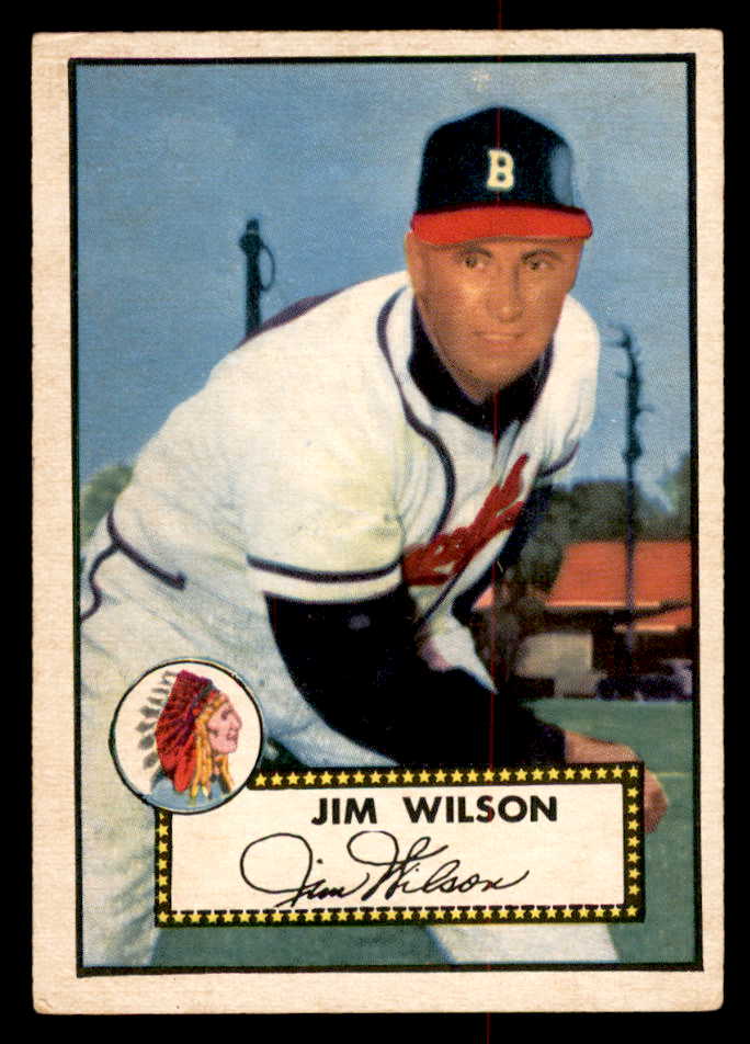 1952 Topps Baseball #276 Jim Wilson Braves VG-EX 558863