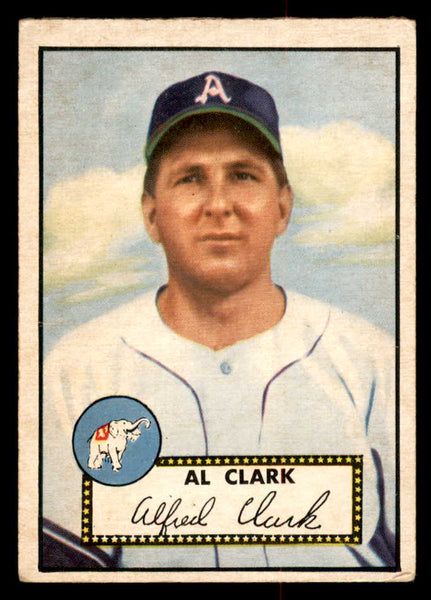 1952 Topps Baseball #278 Allie Clark A's VG-EX 558865