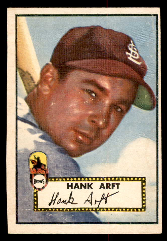 1952 Topps Baseball #284 Hank Arft Browns VG 558866