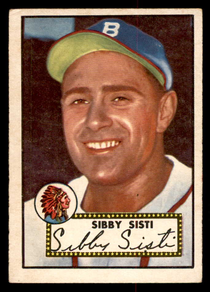 1952 Topps Baseball #293 Sibby Sisti Braves VG 558869