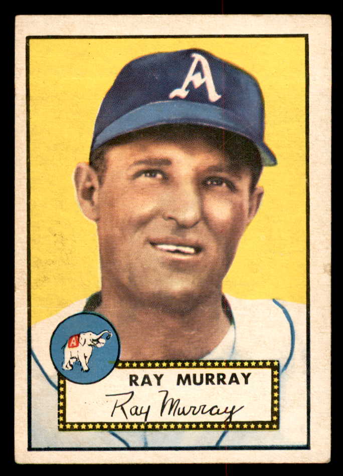1952 Topps Baseball #299 Ray Murray A's VG 558870