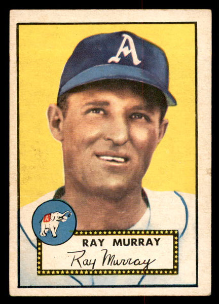 1952 Topps Baseball #299 Ray Murray A's VG 558870