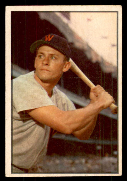 1953 Bowman Color Baseball #034 Gil Coan Senators VG-EX 558903