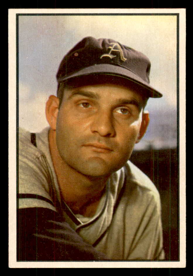 1953 Bowman Color Baseball #038 Harry Byrd A's VG-EX 558905