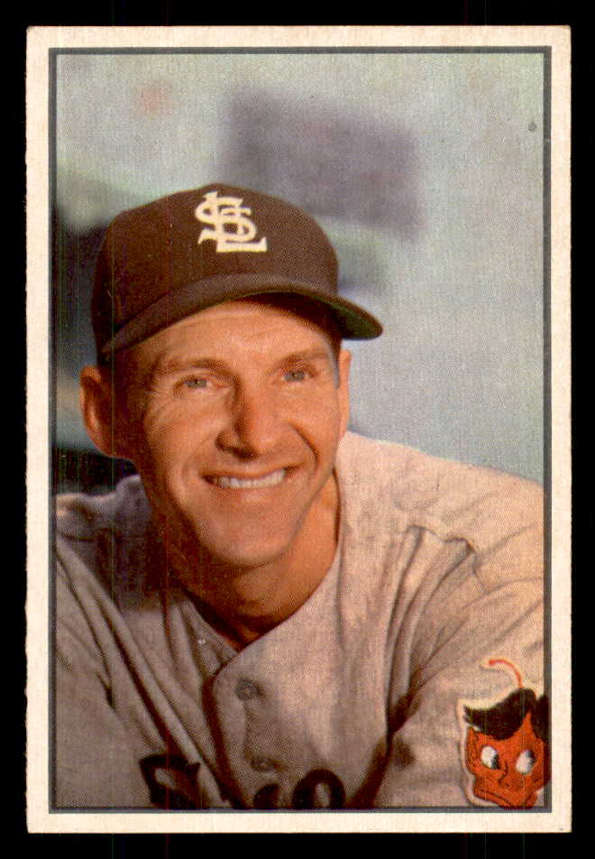 1953 Bowman Color Baseball #052 Marty Marion Browns EX-MT 558915
