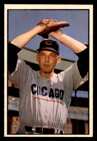 1953 Bowman Color Baseball #071 Paul Minner Cubs EX 558930