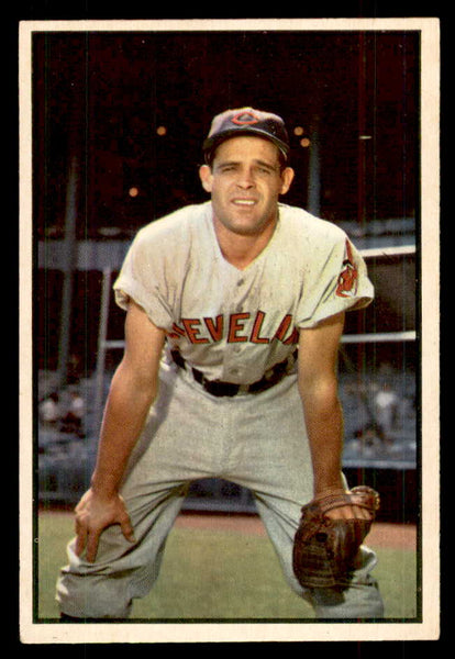 1953 Bowman Color Baseball #079 Ray Boone Indians EX-MT 558942
