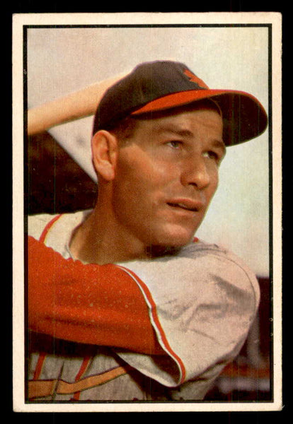 1953 Bowman Color Baseball #085 Solly Hemus Cardinals VG-EX 558946