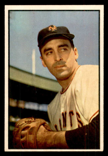 1953 Bowman Color Baseball #096 Sal Maglie Giants EX-MT 558958