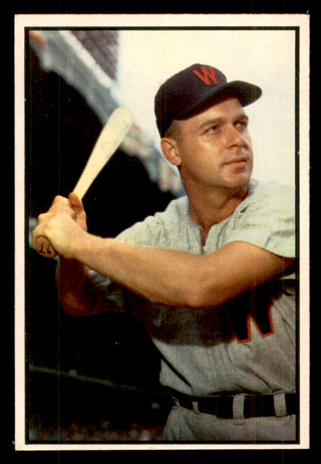 1953 Bowman Color Baseball #109 Ken Wood Senators EX-MT 558968