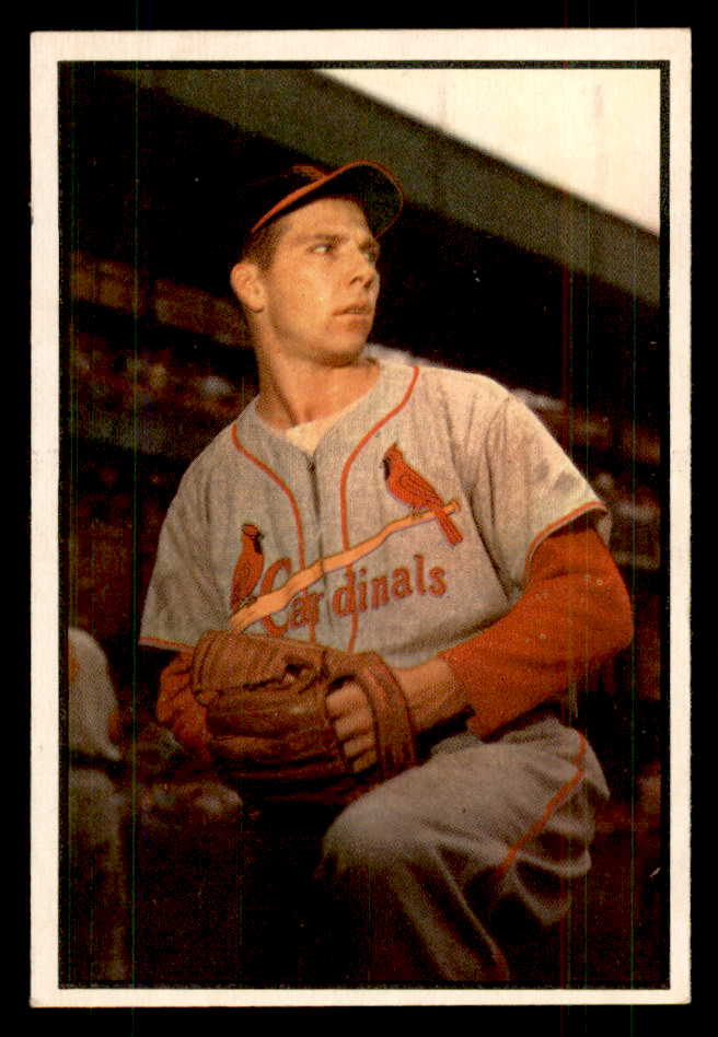 1953 Bowman Color Baseball #115 Cloyd Boyer Cardinals EX-MT 558973