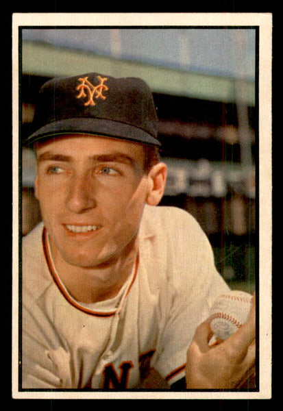 1953 Bowman Color Baseball #126 Al Corwin Giants EX-MT 558982