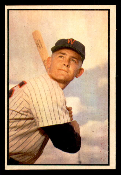 1953 Bowman Color Baseball #139 Pete Runnels Senators EX-MT 558999