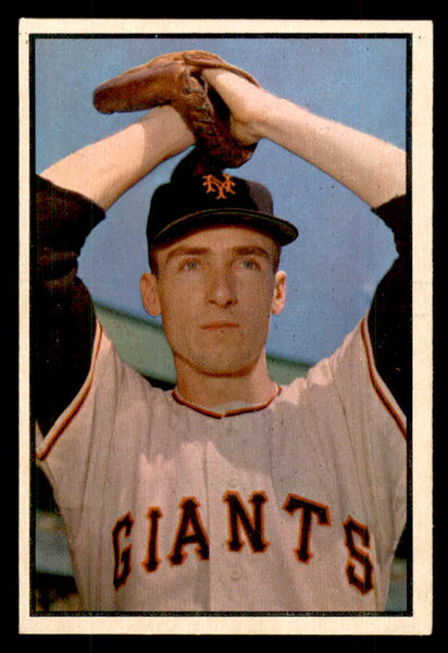 1953 Bowman Color Baseball #149 Al Corwin Giants EX-MT 559008