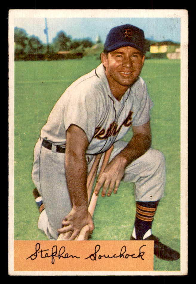 1954 Bowman Baseball #103 Steve Souchock Tigers VG-EX 559034