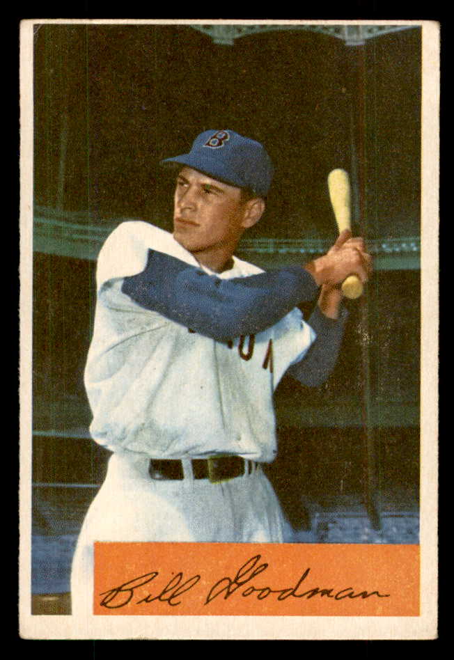 1954 Bowman Baseball #082 Billy Goodman Red Sox VG-EX 559035