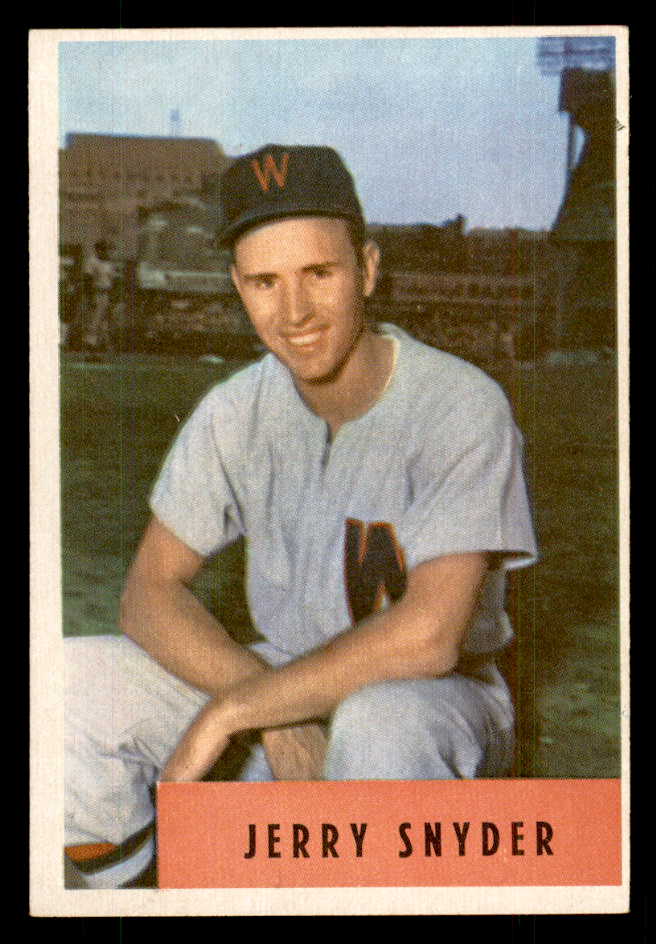 1954 Bowman Baseball #216 Jerry Snyder Senators EX-MT 559041