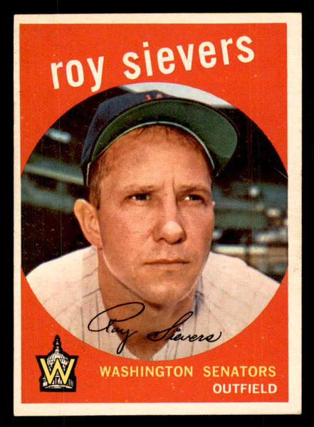 1959 Topps Baseball #349 Roy Sievers Senators EX-MT 559063
