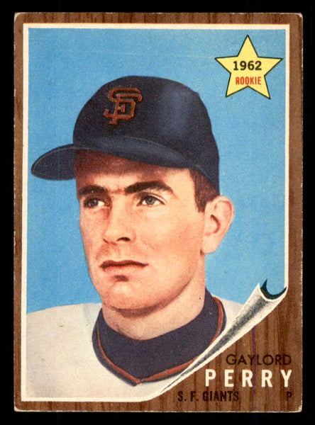 1962 Topps Baseball #199 Gaylord Perry Giants VG/VG-EX 559066