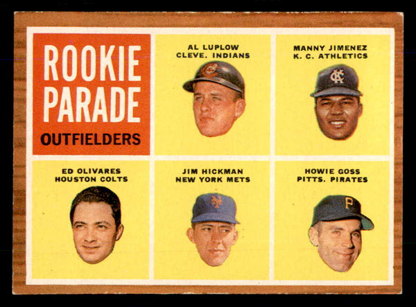 1962 Topps Baseball #598 Jim Hickman Mets VG-EX 559070