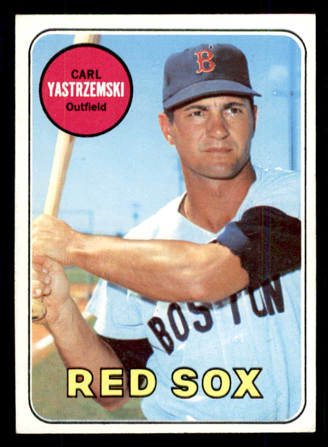 1969 Topps Baseball #130 Carl Yastrzemski Red Sox EX-MT 559079