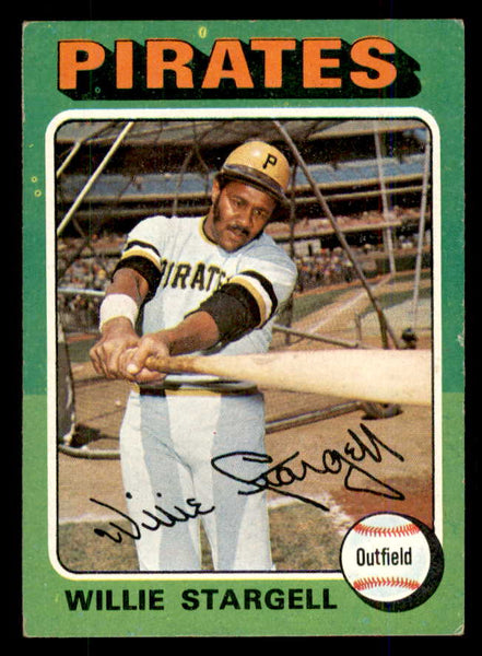1975 Topps Baseball #100 Willie Stargell Pirates VG-EX 559087
